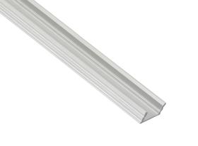 DA900006/1  1m Anodized Silver Aluminium Profile 17 x 7mm